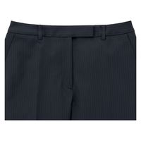 カーシーカシマ AIR SWING SUITS “BRIGHT” ストレートパンツ ブラックストライプ 15号 EAL869 1着