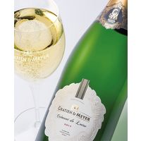 フランス　グラシアン＆エ メイエ ブリュット　スパークリングワイン 白　辛口 750ml 1本　日本酒類販売　クレマン
