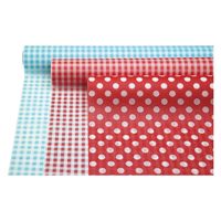 アーテック カラー不織布 10m巻 ギンガムチェック 赤 15096 1個