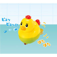 パイロット アヒル隊長 水陸両用 水ふきアヒル隊長 1861668 1個
