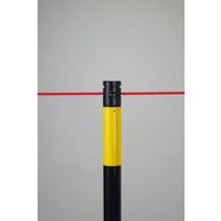 日本緑十字社 2WAYスタンド(チェーンスタンド) RCSー1TR 高さ960mm 黄/黒 141131 1台（直送品）