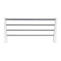 清水 タオル棚 ホワイト 400mm SH-AC30TS 1個（直送品）