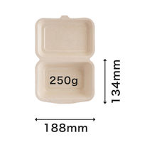 パックスタイル WBランチ 180-130 ラミ 500枚(50×10) 00686419 1セット(50枚×10 合計500枚入)（直送品）