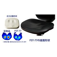 藤沢工業株式会社 TOKIO ハイバック レザーチェア ブラック FST-77HL BK 1脚（取寄品）