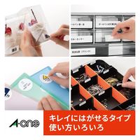 エーワン（A-one）ラベルシール キレイにはがせる 表示・宛名ラベル プリンタ兼用 封筒 シール  A4 150面 100シート 徳用 31400