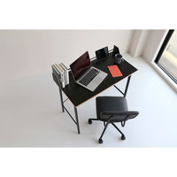 ICHIBA Dio9 ディオナイン デスク 幅900×奥行450×高さ820mm ブラック DIT-3594BK 1台（直送品）