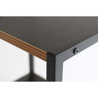 ICHIBA Dio9 ディオナイン サイドワゴン 幅450×奥行360×高さ680mm ブラック DIW-3596BK 1台（直送品）