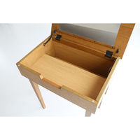 ICHIBA Rasic ラシックドレッサー 幅580×奥行400×高さ715mm ブラウン RAM-3338BR/ 1セット（直送品）