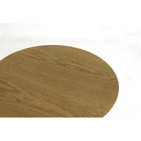 ICHIBA ロータス サイドテーブル 幅400×奥行400×高さ560mm ヴィンテージナチュラル ILT-2987VNA 1台（直送品）