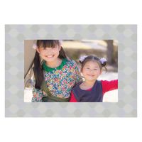 マッチングジャパン ウォールステッカー 写真立て フォトフレーム シール「タートル/グレー」1セット CO-10063-AS 1枚（直送品）