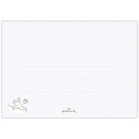 日本ホールマーク ミニレターセット ぷちでこレターうさ 808747 1セット(6パック)（直送品）