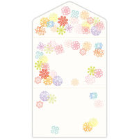 日本ホールマーク 一筆箋 封筒箋 和のいろどり切り 809607 1セット(6冊)（直送品）