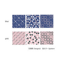 鳥居 缶バッジ ピンク 丸柄セット CB-234-P 1セット（直送品）