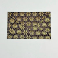 鳥居 ミニ封筒 金襴(きんらん) 紫 FM-305-M 1枚（直送品）