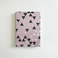 鳥居 御朱印帳 ピンク 三角柄 SH-3-P 1冊（直送品）