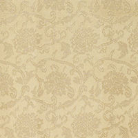 鳥居 ワインバッグ緞子(どんす)　生成　二重蔓牡丹唐草(ふたえづるぼたんからくさ) WD-8217 1枚（直送品）