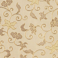 鳥居 ワインバッグ金襴(きんらん）　鳥の子　竹屋町唐花(たけやまちからはな） WK-3151 1枚（直送品）