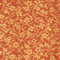 鳥居 ワインバッグ金襴(きんらん) 朱 小花唐草(こばなからくさ) WK-316 1枚（直送品）