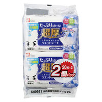 水の激落ち超厚ウエット　1セット（200枚：20枚入×10）