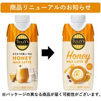 伊藤園 TULLYS COFFEE（タリーズコーヒー） ハニーミルクラテ 330ml （紙パック） 1箱（12本入）