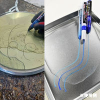 祥碩堂 スーパーウェットマーカー青 S15509 1箱(12本)（直送品）