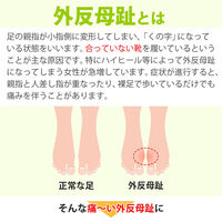 コモライフ 外反母趾やわらかパッド 212207 1セット(2足組)（直送品）