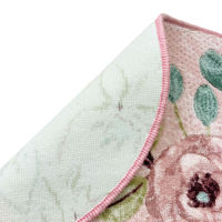 センコー SDS　フロルパピエ　バスマット　約45×60cm　ピンク SLO220414 1枚（直送品）