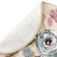 センコー SDS　フロルパピエ　バスマット　約45×60cm　ベージュ SLO220414 1枚（直送品）