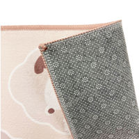 センコー スヌーピー　フラッフィースヌーピー　マット　約45×　120cm　アイボリー SNB220415 1枚（直送品）