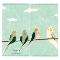 プレーリードッグ マスク ケース 抗菌 3ポケット シマザキ ミユキ 晴れた空 337516 1個（直送品）