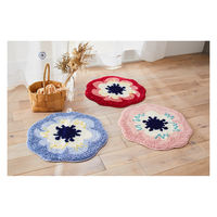 【アウトレット】スミノエ デザインライフ リコマット 50×50cm レッド 4549781253046 1枚