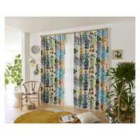 スミノエ デザインライフ ジョイ 遮光カーテン フラワーポット 1000×2000mm グレー 4549781289106 1枚（直送品）