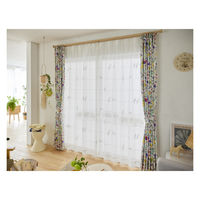 スミノエ デザインライフ ジョイ レースカーテン シングバードボイル 1000×1330mm ホワイト 4549781289328 1枚（直送品）