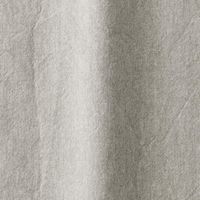 無印良品 綿洗いざらし平織ノンプリーツカーテン 幅100×丈105cm用 ペールブラウン 1セット（2枚） 良品計画