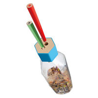 シヤチハタ 鉛筆削り ケズリキャップ ツイン ブルー ZKC-W1/H 1個