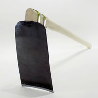 相田合同工場 鉄千葉型鍬 小 朴3尺柄 AD-126 1本（直送品）