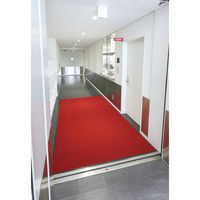 大一産業 ウォーキングレインマット　７５０×９００ｍｍ　赤 4981390040301 1枚（直送品）