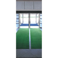 大一産業 吸水ストライプマット　９００×１２００ｍｍ　緑 4981390123011 1枚（直送品）