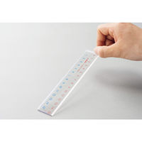 ライオン事務器 アクリル直線定規 15cm L-5S ピンク 日本製 27066 1セット(5本)（直送品）