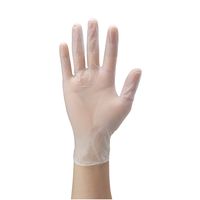 【使いきりビニール手袋】 ショーワグローブ ナイスハンドきれいな手つかいきりグローブ ビニール 粉なし L 1箱（100枚入）