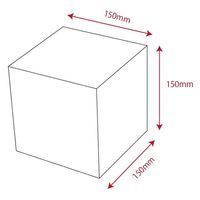 サンケーキコム アクリルボックスディスプレイ5面 透明 W150×D150×H150mm エレガントアクリルシリーズ ACS-15-15 1台