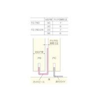 アトムリビンテック FGー780ー24 クロメート 264320 1セット(6ヶ)（直送品）