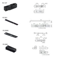 アトムリビンテック FCー122セット クロ 223399 1セット（直送品）