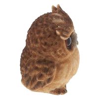 紅石 フクロウ（茶）ＱＹー０１５　1個（直送品）