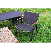 角利産業 フォールディングチェア 難燃キルト生地 ブラック 00089218 1脚（直送品）