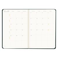 ２０２３年度1月始まりダイアリー ロディア ウェブプランナー　ウィークリーバーチカルＡ６ 1週間バーチカルタイプ ブラック 1冊（直送品）