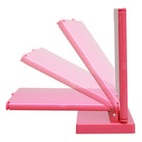 永井興産 カジュアルコンパクトミラー 幅330×奥行80×高さ170mm  ピンク NK-245PI-12 １セット（12個入）（直送品）