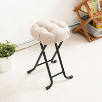 永井興産 丸椅子座面クッションカバー 幅300×奥行300×高さ60mm ベージュ NK-C11BE-30 １セット（30個入）（直送品）