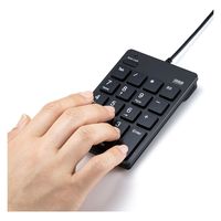 サンワサプライ USBテンキー(Type-Cコネクタ) NT-18CUBK 1個