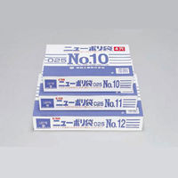 ポリ袋 ニューポリ袋 025 No.11 (4穴) 4000枚(100×40) 0444332 1ケース(4000枚入(100枚×40袋))（直送品）